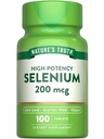 자연의 진실 셀레늄 200 mcg 보충 | 필수 무기물 높은 효능 정제 | Vegan, Non-GMO 및 글루텐 무료