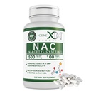 Genex 공식 NAC 500mg (100 캡슐) N-Acetyl Cysteine, 지원 Liver 건강 - 비 GMO, 글루텐 무료, Vegan (3 달 공급)