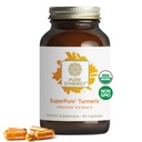 Pure Synergy SuperPure Turmeric Extract | 유기농 쿠르쿠민 보충 | 500 mg Turmeric Extract Capsules | 면역력 강화 및 관절 건강 (60 캡슐)