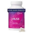 Microbiome Labs HU58 Bacillus Subtilis Probiotics for Women and Men - 소화 건강 및 면역 지원을위한 높은 Potency Spore Probiotic - 10 억 CFU (60 캡슐)과 매일 캡슐