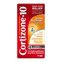 Cortizone-10 최대 힘 물 저항하는 Itch 기복 연고, 1% Hydrocortisone, 벌레 조금, 돌진, Eczema, Psoriasis, Poison Ivy, 오크, Sumac & 더, 1개 oz를 위한 반대로 Itch 크림