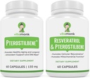 VitaMonk Longevity Duo - Resveratrol & Pterostilbene 전원 팩