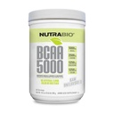 NutraBio BCAA 5000 분말 - 근육 성장 & 회복을 위한 발효된 분지된 사슬 아미노산 - 자연적인 풍미, 감미료 및 착색, 채식주의자, 글루텐 자유로운 -, 60의 서빙