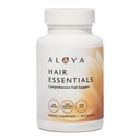 Alaya Hair Essentials - Biotin, Keratin, Folic Acid, 비타민 B12, B6 - 실험실 테스트 - 글루텐 무료 - 30 일 공급