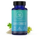 Calm & Connected -Stress Support & Ayurvedic Nootropic for Natural Calm, Focus, Clarity and Energy, Ginkgo Biloba, Ashwagandha, Rhodiola, 레몬 Balm -60 캡슐 (1)