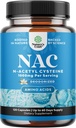 NAC 보충교재 N-Acetyl Cysteine 1000mg - Vegan 높은 흡수 비 균질 NAC 1000mg 캡슐 간결을 위한 글루타티온 전구체 Detox & 수선 플러스 Lung 건강 및 면제 지원 (2 달)