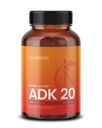Nutriissa ADK 20 - 비타민 A, D 및 K (25,000 IU)와 면역 & 뼈 건강 지원 - 4 월 공급 - EPEB 순도 및 효능 인증 - 120 Vegan 캡슐