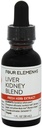 Liver Kidney Blend 초본 Tincture 4 성분 유기 초본 1개 oz 액체
