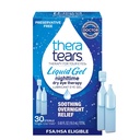 TheraTears 액체 젤 야간 윤활 Eye Drops for Dry Eyes, Single-Use Vials, 30 Count