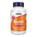 지금 Biotin 에너지 생산에 의하여 지금 음식 5000 mcg- 120 Vcaps