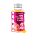 Vitamatic 효모 자유로운 세레늄 Gummies 200mcg로 Selenomethionine 보충교재 우량한 흡수 90 Pectin 근거한 Gummies를 가진 근본적인 추적 무기