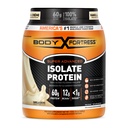 몸 요새 100 % 울트라 필터링 절연 단백질 분말, 바닐라, 60g 단백질 & 2 개 당 12g BCAA, 근육 이익 & 회복, 비타민 C 및 D, 1.5lbs, 포장 5 월의 면역 지원