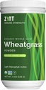 Zint Wheatgrass 분말, 유기 (8개 oz): 강력한 면역 지원 보충교재, Detox, Immunity 승압기를 위한 전체적인 잎 산화 방지제 Chlorophyll 근원