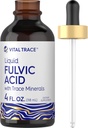 Carlyle Fulvic Acid Drops 4 fl oz | 이오니아 추적 무기 | 액체 보충 | 채식주의, 비 GMO 및 글루텐 무료 | 바이탈 추적