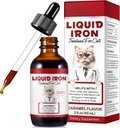 Cats, 60ML 액체 철, Folate 및 B12 지원 Anemia, 낮은 Enery 수준 및 Lethargy에 대 한 철 보충, 붉은 혈액 세포 형성 및 혈액 건강을 촉진