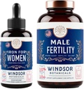 액체 철 Folic 산 VIT C와 남성 불임 보충교재 임신 지원 뭉치