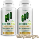 Bacterium Plus, 천연 제품, 면역 시스템 지원, 특허 공식, 원래 제품 - 120 Count - 2 팩
