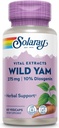 SOLARAY 보장된 힘 야생 Yam 뿌리 추출물 뿌리 추출물, Veg 모자 (Btl-Plastic) 275mg | 60ct