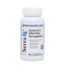 Serra-RX 40,000 SPU Serrapeptase - 산 저항하는 Proteolytic 체계적인 효소, 비 GMO, 글루텐 자유로운, Vegan, 90 Veg 캡슐