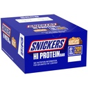 SNICKERS 땅콩 & 카라멜 Hi Protein Bar, 24.12 온스, 12캐럿 박스