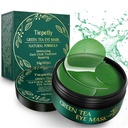 교원질을 가진 눈 가면의 밑에 Tiepetly, 어두운 원형과 붓기, Hydrating, 반대로 주름, 60 PC를 위한 녹차 눈 헝겊 조각