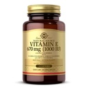 Solgar 비타민 E 670 mg (1000 IU), 180 Softgels - 자연 산화 방지제, 피부 & 면역 체계 지원 - 자연적으로 sourced 비타민 E - 글루텐 무료, 낙농장 무료 - 180 서빙