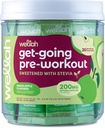 Wellah Get-Going Green Apple 맛있은 사전 운동 Stickpacks (20 인분)