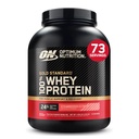 최적 영양 골드 표준 100 % Whey Protein Powder, 딸기 & 크림, 5 파운드 (패키지 May Vary)