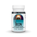 Source Naturals Iron, Amino Acid Chelate - 에너지 생산을 지원하는 다이어트 보충 - 100 정제