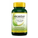 Puracol과 MigreLief Original Triple Therapy - Migraine Sufferers를위한 영양 지원 - 60 Caplets/1 개월 공급