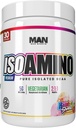 남자 스포츠 Iso-Amino Bcaa 분말, 레인보우 허브, 255 그램