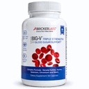 벽돌쌓기 실험실 큰 V 세겹 힘 바닐라 보충교재: 바닐라 황산염 30 mg, 타우린 600 mg, 셀렌, 크롬 및 Niacin의 혼합 무기물 보충교재 캡슐 90 ct