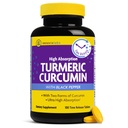 InnovixLabs 검은 후추 추출물로 심황 Curcumin - BioPerine, C3 Reduct & Curcumin C3 Complex와 높은 흡수 심황 및 Curcumin 보충제 - 100 시간 릴리스 정제