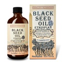 블랙 씨 오일 8 온스-냉각 프레스 에티오피아 블랙 Cumin Nigella Sativa, 3X Thymoquinone, 유리 병에 100 % 순수 & 유기 액체 - Immune, 헤어 및 피부 건강을 지원합니다