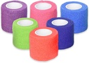 Ever Ready First Aid Self Adherent Cohesive Bandages 2" x 5 야드 - 12 개, 레인보우 색상