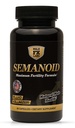 SEMANOID (60 모자) 최대 불연성 공식 및 Semen Volumizer - 고급 불연성 성분 및 남성 Prenatal 비타민 혼합, 1 개월 공급