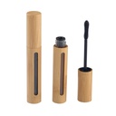 2Pcs 6ml 높 급료 대나무 Mascara 관 병 Vials 재사용할 수 있는 재사용할 수 있는 빈 속눈썹 크림 콘테이너 병을 가진 Eyelash 지팡이와 피마자 기름, 속눈썹 성장 기름, DIY Mascara 여행 병을 위한 마개