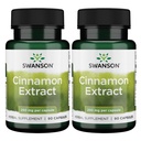 Swanson Cinnamon 추출물 (250mg, 90 캡슐) (2 팩)