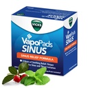 Vicks VapoPads Sinus Relief Formula - Vicks Humidifier 및 Steam Inhalers, Sinus Congestion 및 Throat Irritation, 20-Pack, Box Color May Vary에 대한 증기 패드 리필