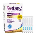 Systane 완전한 단위 복용량 부식 자유로운 눈 하락 30ct 건조한 눈 기복을 위한 단일 용도 작은 유리병