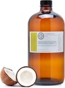PureC60OliveOil C60 유기 MCT 코코넛 오일 1L/33.8 Fl Oz - 99.95% 탄소 60 용제 무료 400mg - 호박색 유리 병 - 탄소 60 코코넛 오일 - 리드 글로벌 프로듀서에서