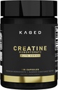 Kaged CREATINE MONOHYDRATE 엘리트 캡슐 Unflavored 근육 회복 및 남성 및 여성을위한 성장 보충, Vegan, 쉽게 소화 가능, 글루텐 무료, 설탕 추가