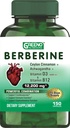 Ceylon Cinnamon Ashwagandha 비타민 D13 + 비타민 B12 면역성 심장 지원 - 75 일 공급 -150 조사 (1의 포장)를 가진 Berberine 12200mg