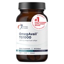건강 OmegAvail TG1000 - TG (Triglyceride) EPA/DHA를 가진 물고기 기름 보충교재 - Softgel 당 높게 집중된 1000mg Omega-3 - 자연적인 레몬 풍미 + No Fishy Aftertaste (60 Softgels)