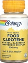 Solaray 음식 Carotene 캡슐, 10000IU, 100 조사
