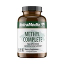 NutraMedix Methyl Complete - 완전한 메틸화 & 에너지 지원 캡슐 - 비타민 B2, B6, B12 & Folate - Creatine Monohydrate & Betaine 무수 (120 조사)로 -