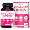 여성을 위한 Myo-Inositol & D-Chiro Inositol 보충교재 (120의 캡슐, 봉사 당 2050mg 이상 40:1 비율 Myo Inositol) 여성을 위한 호르몬 균형 - 제3자 시험되는, Vegan 안전 & 미국 - 120 조사