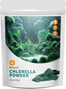 클로렐라 분말 10 oz - Chlorophyll 분말, 지원 면역 체계 & 간결 기능, 유지 젊음, Vegan, Vegan 단백질과 비타민에서 부유한.