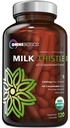 OmniBiotics 유기 우유 이틀 보충교재 1500mg – Silymarin를 가진 4X 농축된 추출물 – 높은 힘 Liver Detox & 지원 – 120의 채식주의자 캡슐