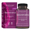 예비 품목 아름다움, Resveratrol 250 mg의 심장과 세포질 건강을 위한 산화 방지제 보충교재는, 건강한 노후화 및 면역 체계, Paleo, Keto의 30의 캡슐을 지원합니다